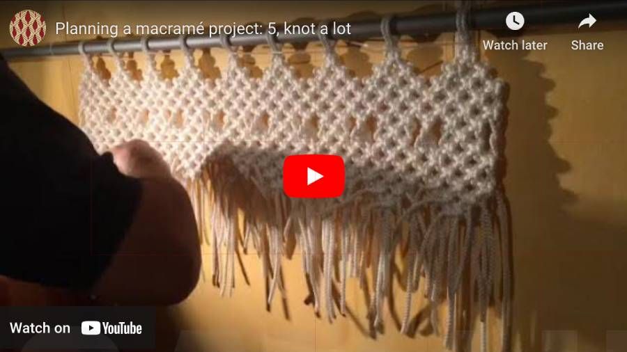 Planning a macrame project