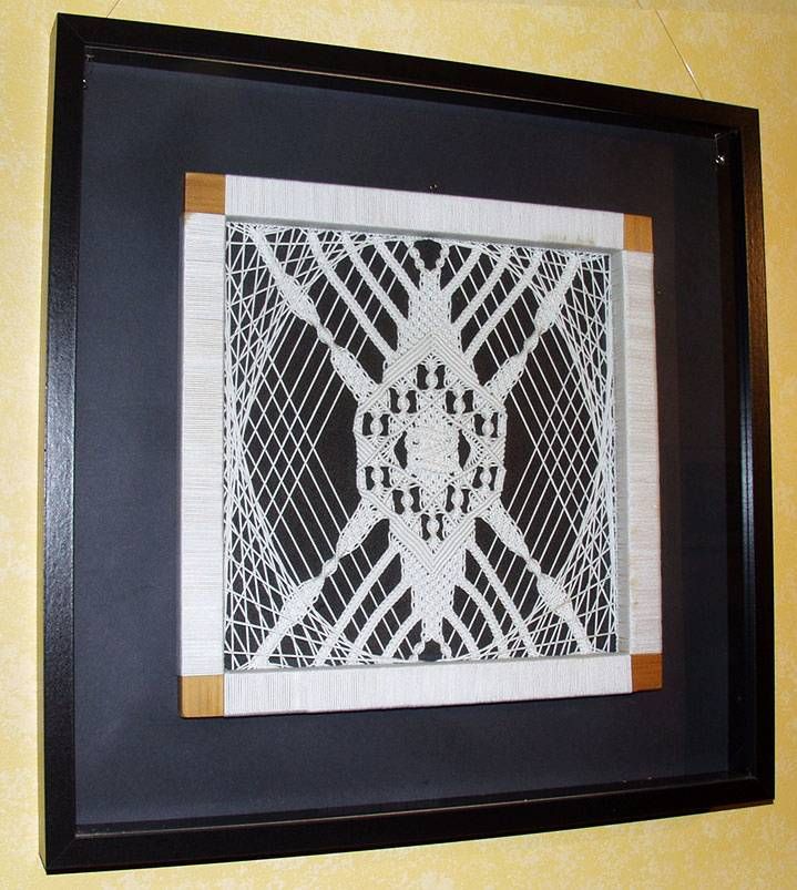 Macramé Spider'n web - 127